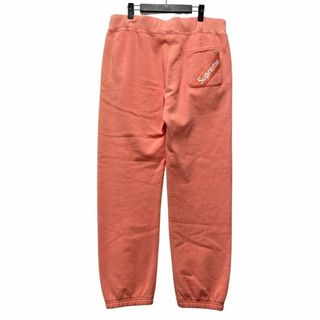 シュプリーム(Supreme)のSUPREME シュプリーム CORNER LABEL Sweatpants スウェットパンツ サーモンピンク サイズL 正規品 / 33782(その他)