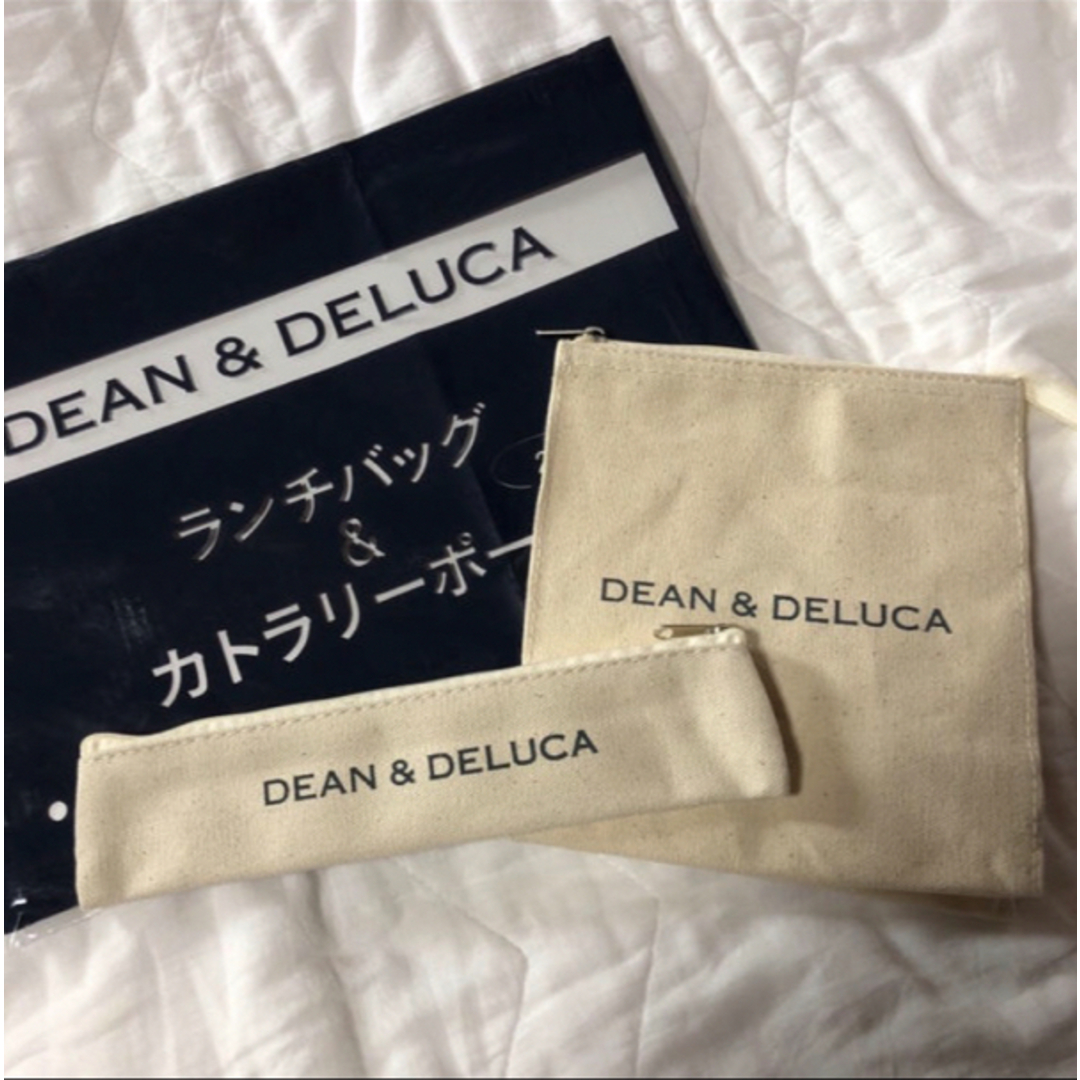 DEAN & DELUCA(ディーンアンドデルーカ)の⭐️新品⭐️【DEAN & DELUCA】ランチバッグ&カトラリーポーチ★付録 レディースのバッグ(エコバッグ)の商品写真
