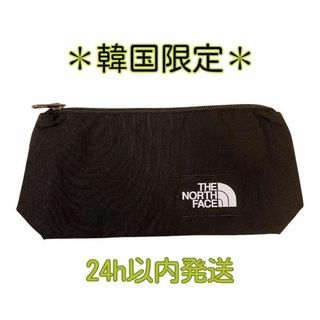 ザノースフェイス(THE NORTH FACE)の【韓国限定】新品未使用 ノースフェイス マルチミニポーチ ブラック(ポーチ)