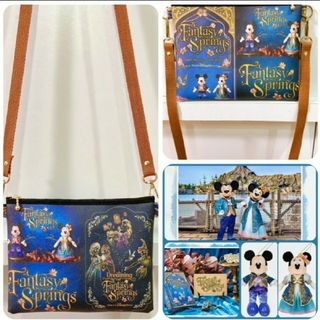 ディズニー(Disney)の最新❗ファンタジースプリングス　合皮ショルダーバッグ　ディズニーシー(ショルダーバッグ)