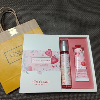 ロクシタン(L'OCCITANE)のLoccitane チェリーストロベリー ミスト&ハンド(香水(女性用))