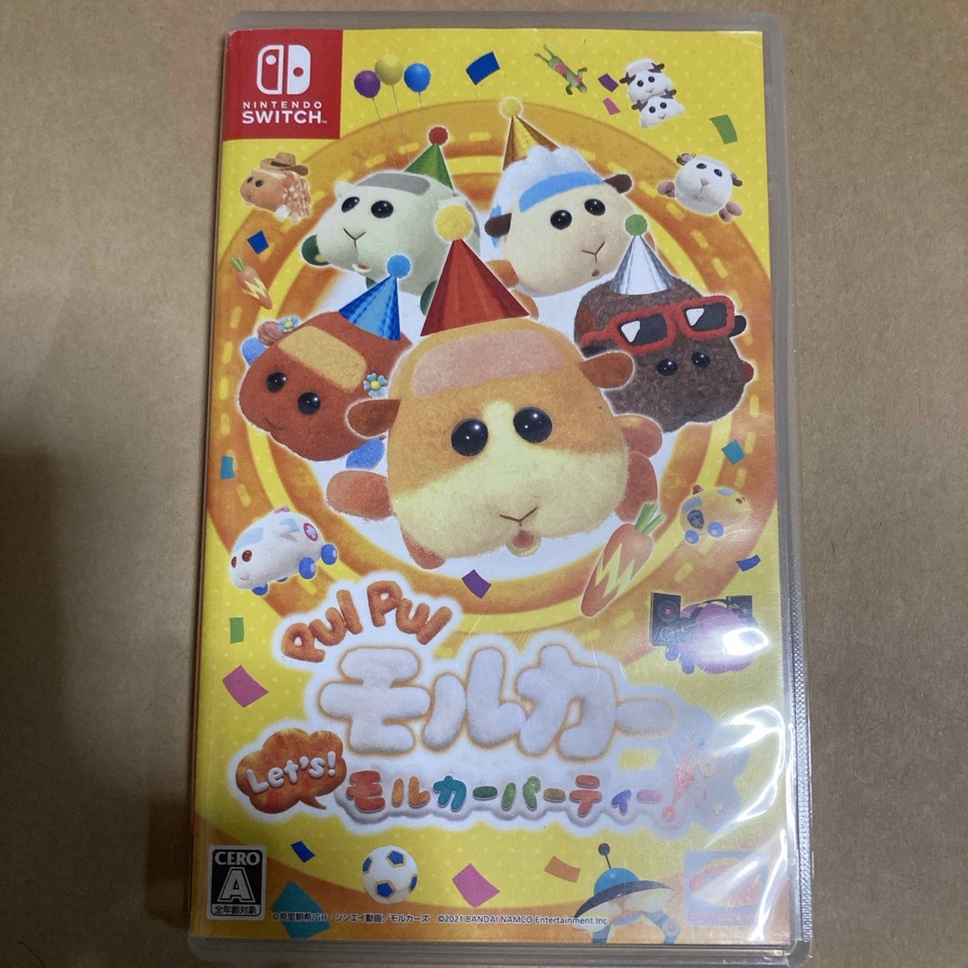 PUI PUI モルカー Let's！ モルカーパーティー！　Switch エンタメ/ホビーのゲームソフト/ゲーム機本体(家庭用ゲームソフト)の商品写真