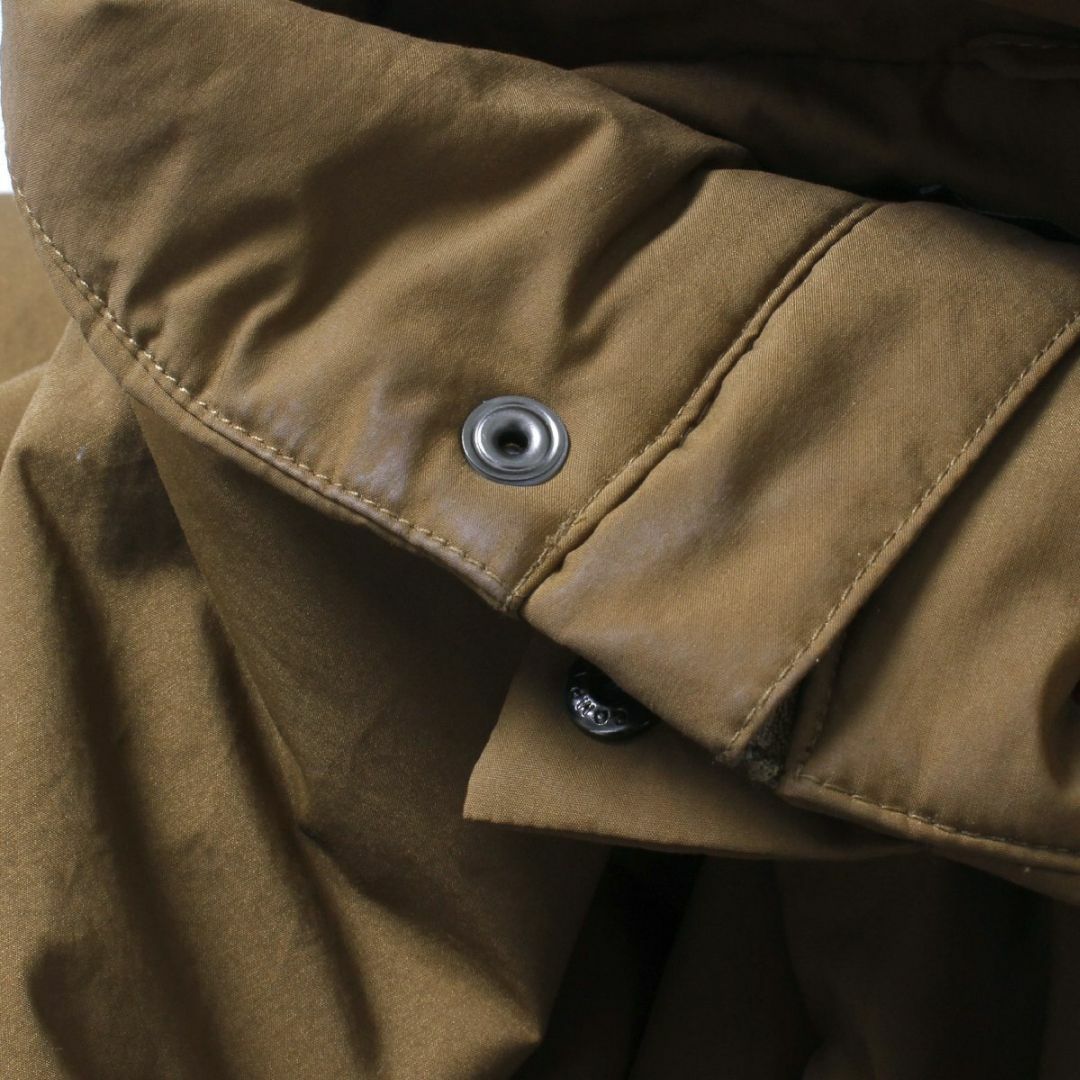 N.O.R.C(ノーク)のN.O.R.C パティングロングコート ブラウン レディースのジャケット/アウター(ロングコート)の商品写真