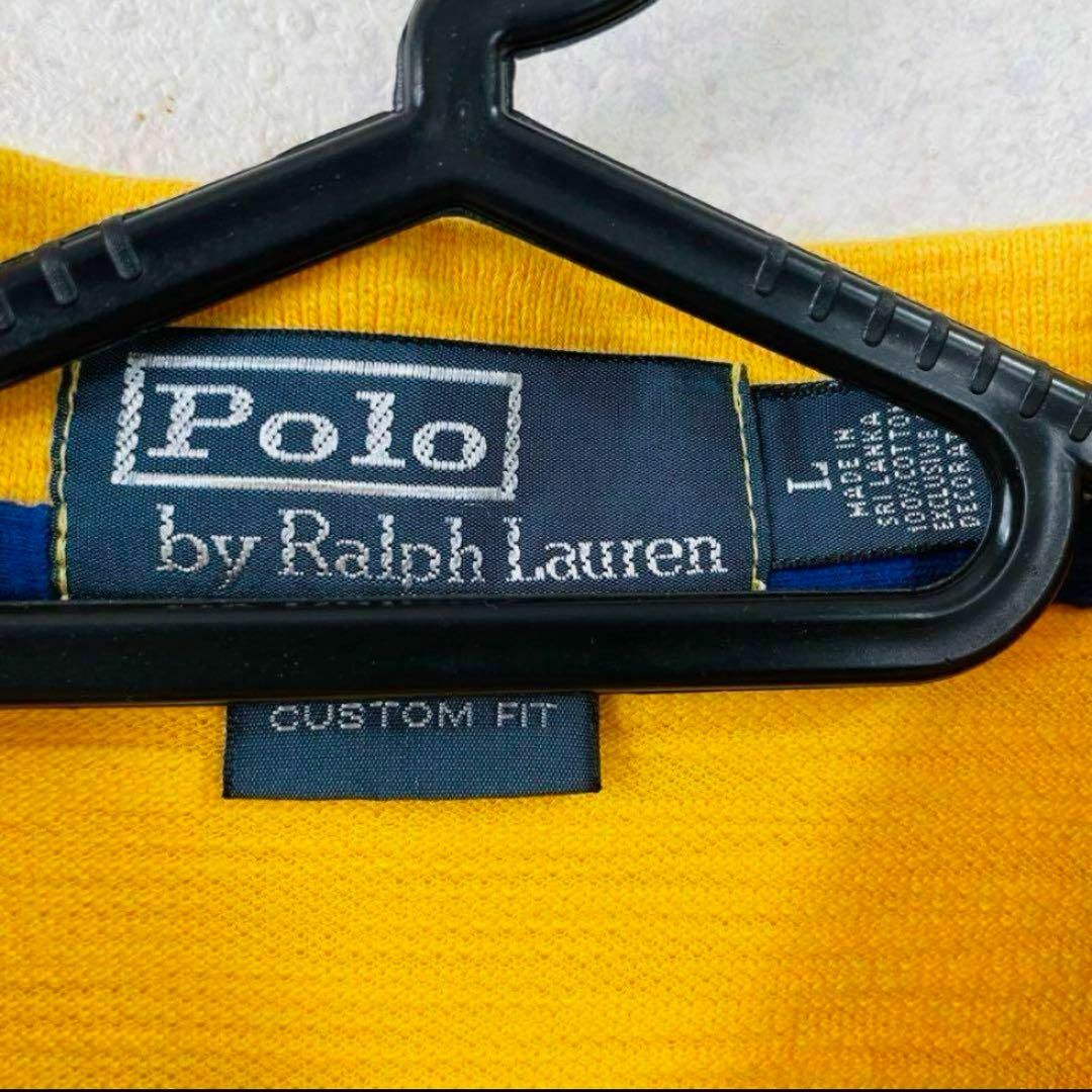 POLO RALPH LAUREN(ポロラルフローレン)の【希少】ポロバイラルフローレン 半袖ポロシャツ 刺繍ポニー ロゴ ヴィンテージ メンズのトップス(ポロシャツ)の商品写真