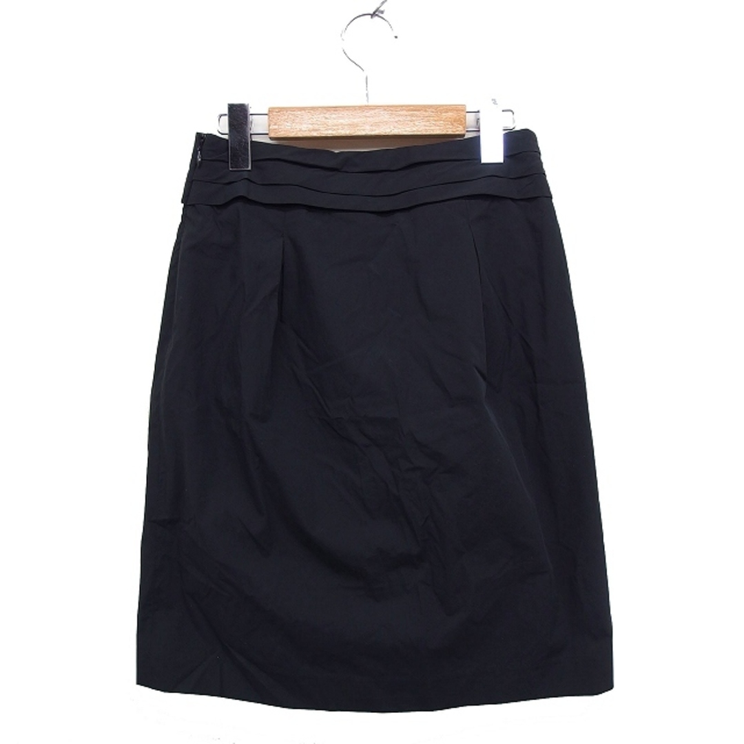 CLATHAS(クレイサス)のクレイサス CLATHAS リボン フレアスカート ひざ丈 無地 コットン 綿 レディースのスカート(ひざ丈スカート)の商品写真