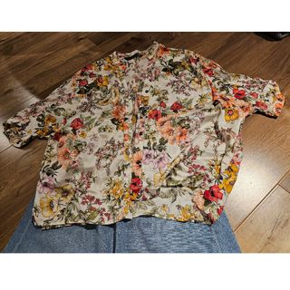 ザラ(ZARA)のZARA　花柄シャツ(シャツ/ブラウス(長袖/七分))