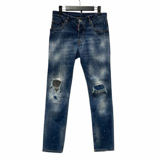 ディースクエアード(DSQUARED2)のDSQUARED2 ディースクエアード S74LB0994 TWINKY 加工 デニムパンツ インディゴ サイズ46 正規品 / 33779(デニム/ジーンズ)