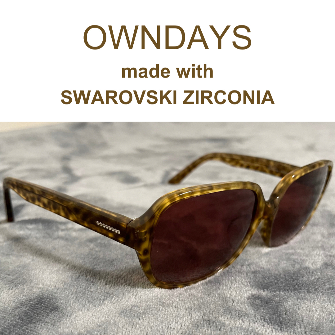 【 スワロフスキー 】 OWNDAYS サングラス レディースのファッション小物(サングラス/メガネ)の商品写真