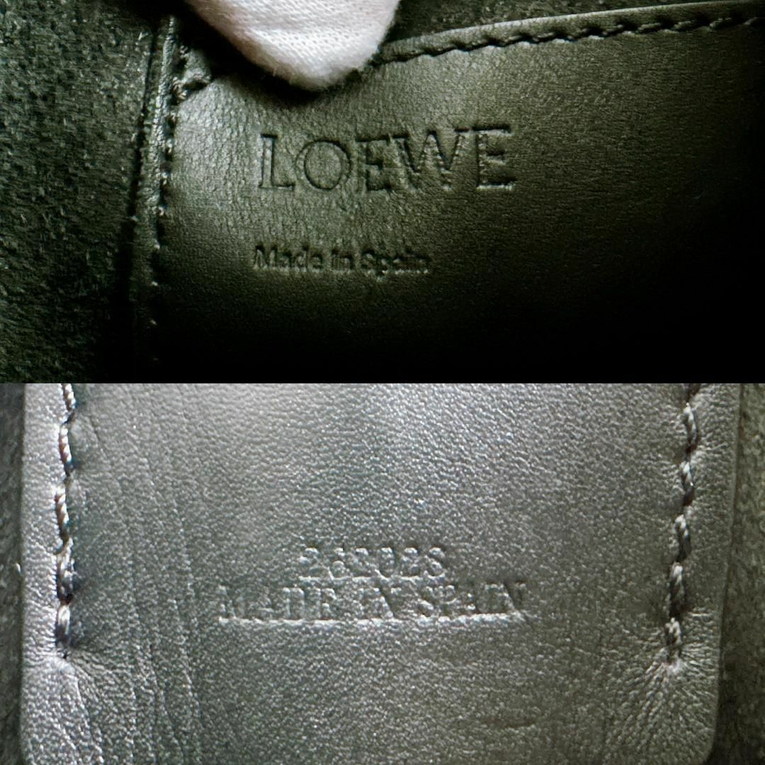 LOEWE(ロエベ)の◇ロエベ◇バルーンバッグ スモール 2WAYショルダーバッグ ブラック×ブラウン レディースのバッグ(ショルダーバッグ)の商品写真