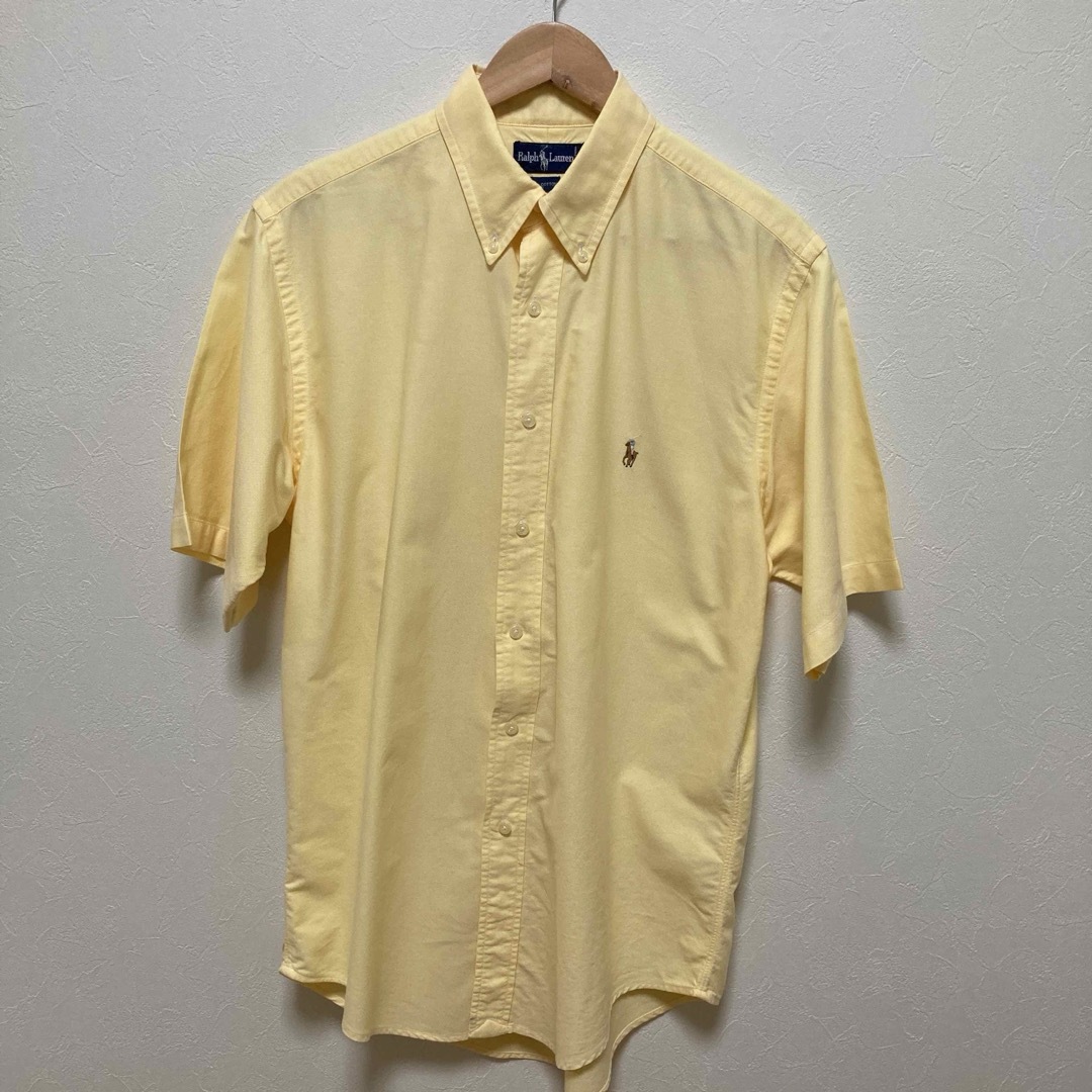 Ralph Lauren(ラルフローレン)のラルフローレン　Ralph Lauren コットン100% 半袖　イエロー メンズのトップス(Tシャツ/カットソー(半袖/袖なし))の商品写真