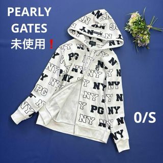 パーリーゲイツ(PEARLY GATES)の未使用❗️パーリーゲイツ　0/S ダブルジップパーカー　フーディー　総柄(ウエア)