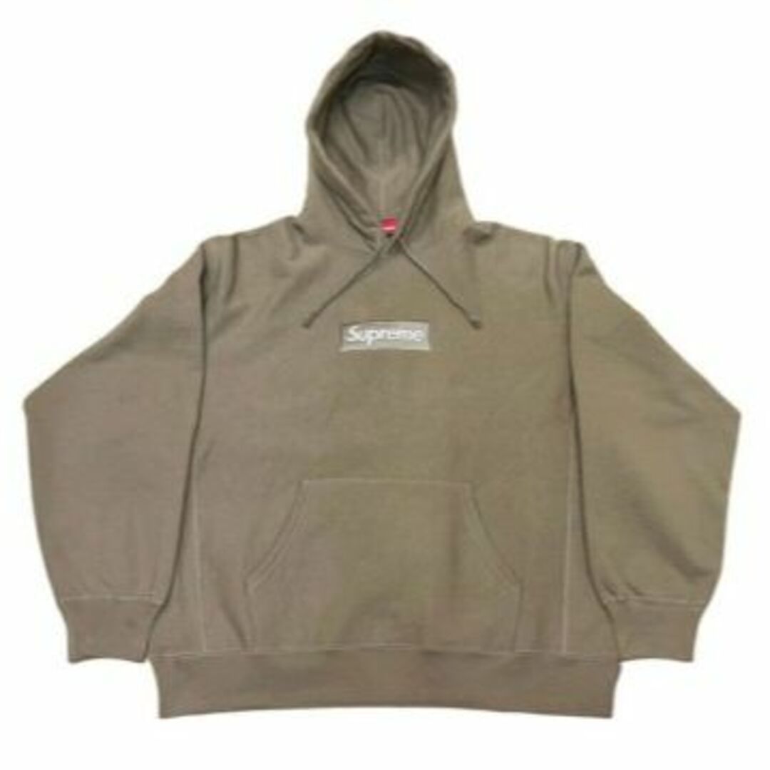 Supreme - 2023FW Supreme Box Logo Hooded Sweatshirt Dark sand Lの