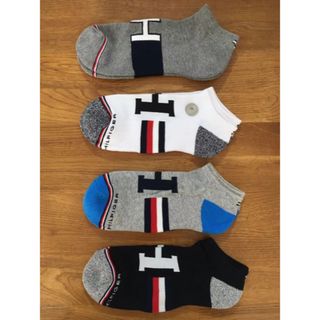 トミーヒルフィガー(TOMMY HILFIGER)の新品トミーヒルフィガーTOMMY HILFIGERメンズ4足セット1079(ソックス)