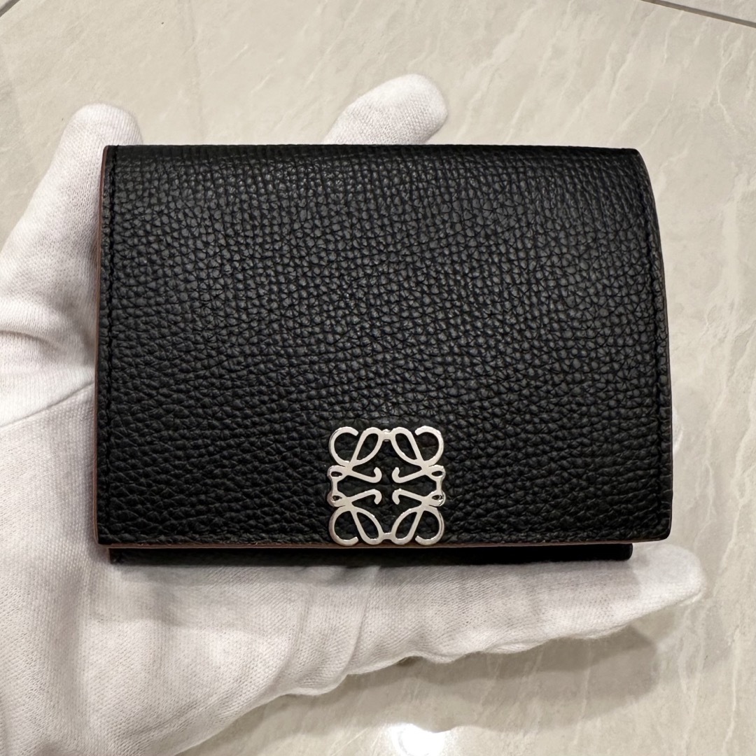 LOEWE アナグラム6cc ウォレット ミニ 財布 トライフォールド ロエベ LOEWE アナグラム6cc ウォレット ミニ 財布 トライフォールド ロエベ