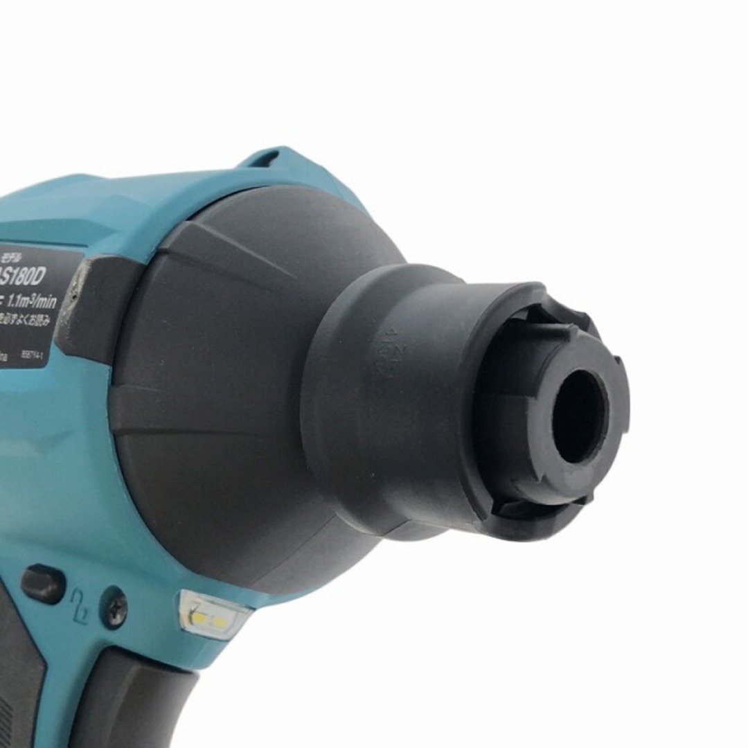 Makita(マキタ)の☆未使用品☆ makita マキタ 18V 充電式エアダスター AS180DZ 本体のみ 青/ブルー コードレス エアーガン エアブロー 87438 自動車/バイクのバイク(工具)の商品写真