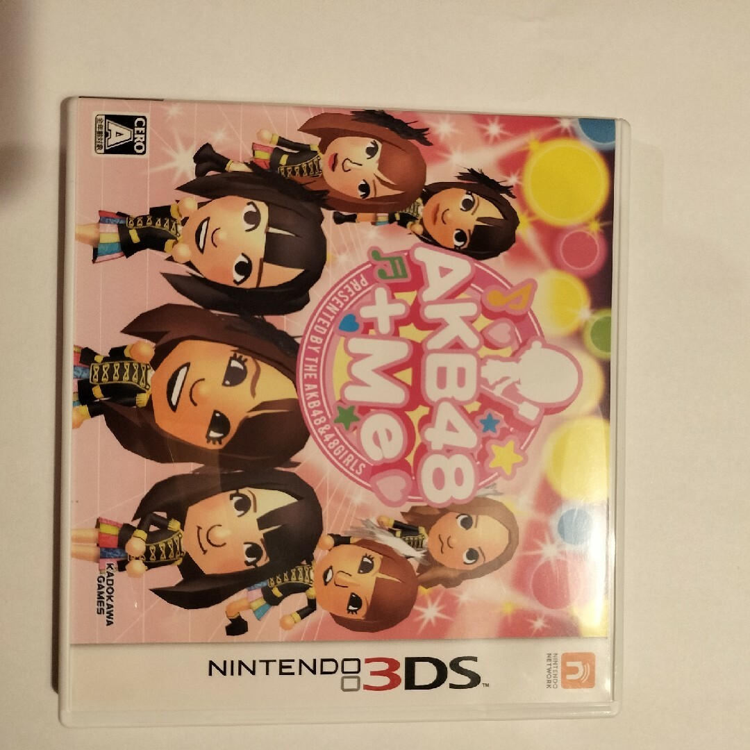 ニンテンドー3DS AKB48+ME エンタメ/ホビーのゲームソフト/ゲーム機本体(携帯用ゲームソフト)の商品写真