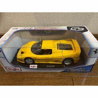 マイスト 1／18 フェラーリ F50 黄色(ミニカー)