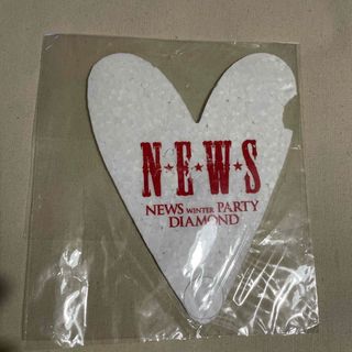 ニュース(NEWS)のNEWS DIAMOND  落下物(アイドルグッズ)