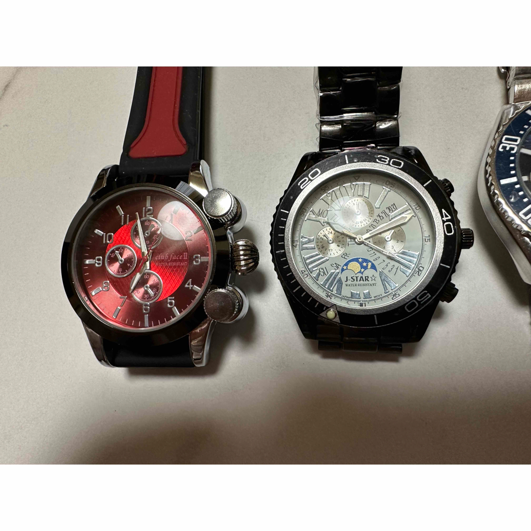 メンズファッション時計5点セット メンズの時計(腕時計(アナログ))の商品写真
