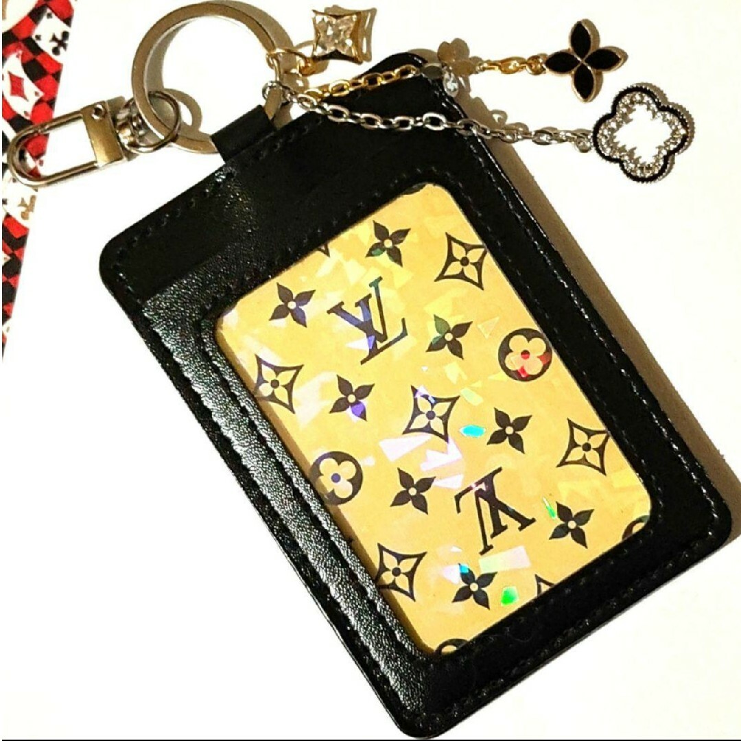 貴重✨LOUIS VUITTON✨モノグラムトランプ １枚 新品パスケース　44 メンズのファッション小物(名刺入れ/定期入れ)の商品写真