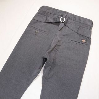 ディッキーズ(Dickies)のカバンドズッカ ディッキーズ ワイドハイウエスト コラボパンツ グレー Mサイズ(スラックス)