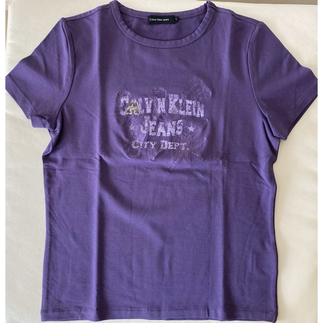 Calvin Klein(カルバンクライン)の【Calvin Klein Jeans】 カットソー Tシャツ レディースのトップス(Tシャツ(半袖/袖なし))の商品写真