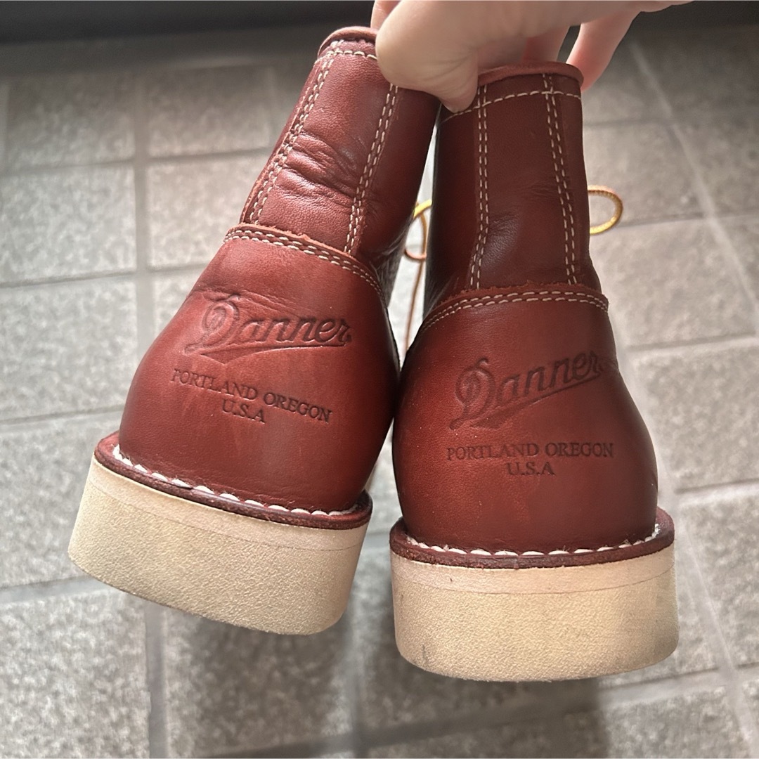 Danner(ダナー)の【人気商品】DANNER FIELD TAN ボルドー メンズの靴/シューズ(ブーツ)の商品写真