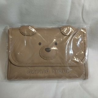 gelato pique - ジェラートピケ【新品未使用】ベア母子手帳ケースSサイズ　ベージュ