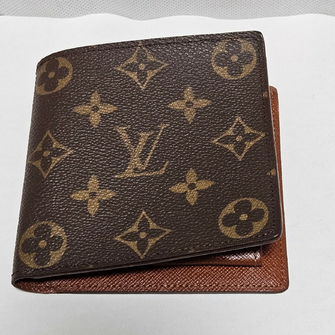 LOUIS VUITTON(ルイヴィトン)の【ルイヴィトン ポルトフォイユマルコ モノグラム M61675 2つ折り財布】 メンズのファッション小物(折り財布)の商品写真