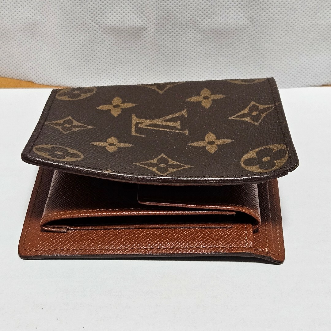 LOUIS VUITTON(ルイヴィトン)の【ルイヴィトン ポルトフォイユマルコ モノグラム M61675 2つ折り財布】 メンズのファッション小物(折り財布)の商品写真