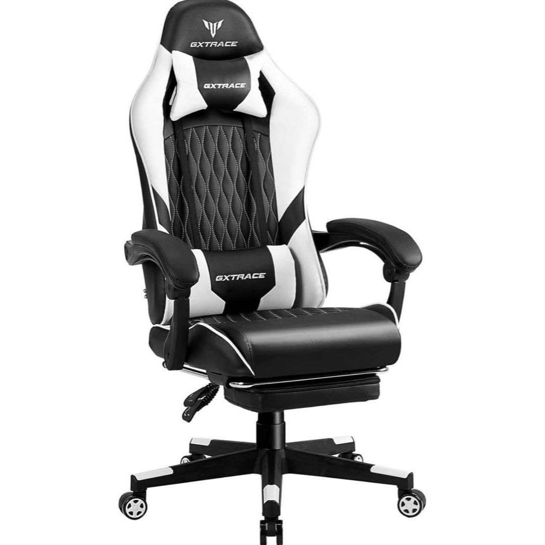 新品 GXTRACE ゲーミングチェア オフィスチェア 白 未開封品 新品 GXTRACE ゲーミングチェア オフィスチェア 白 未開封品
