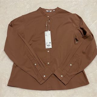 ユニクロ(UNIQLO)のUNIQLO U スタンドカラーシャツ(シャツ/ブラウス(長袖/七分))