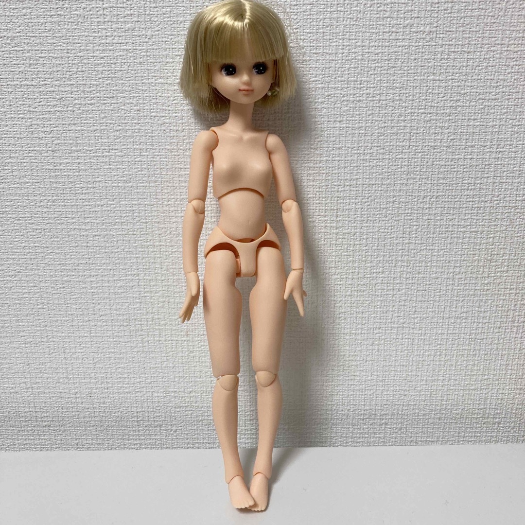 カスタムドール　可動ボディ（フレッシュ色） ハンドメイドのぬいぐるみ/人形(人形)の商品写真