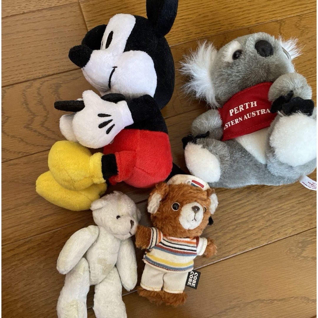 Disney(ディズニー)のぬいぐるみ4点 エンタメ/ホビーのおもちゃ/ぬいぐるみ(ぬいぐるみ)の商品写真