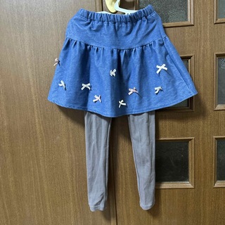 エニィファム(anyFAM)の美品❗️any FAM スパッツ付きスカート　130cm(スカート)