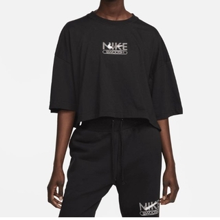 ナイキ(NIKE)のナイキ レディース Tシャツ ブラック Ｍサイズ(Tシャツ(半袖/袖なし))