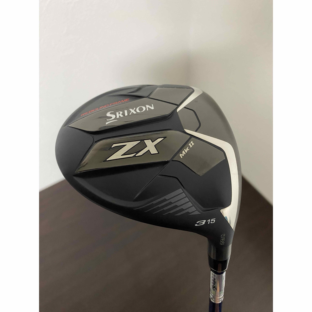 Srixon(スリクソン)の美品 スリクソンZX MKⅡ FW ベンタスブルー スポーツ/アウトドアのゴルフ(クラブ)の商品写真