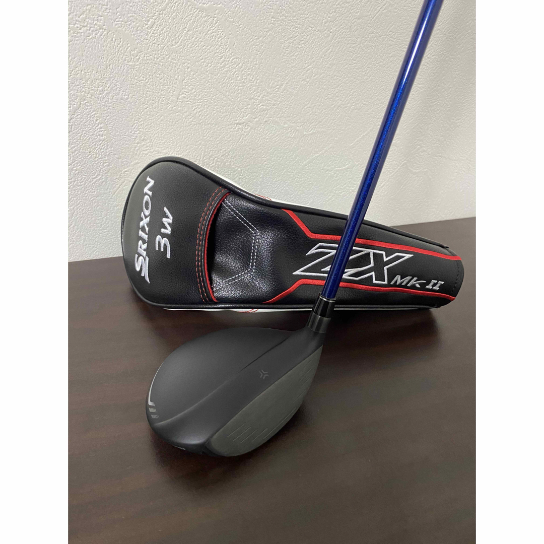 Srixon(スリクソン)の美品 スリクソンZX MKⅡ FW ベンタスブルー スポーツ/アウトドアのゴルフ(クラブ)の商品写真