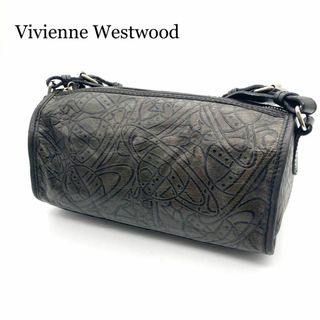 ヴィヴィアンウエストウッド(Vivienne Westwood)の【超希少】 ヴィヴィアンウエストウッド ショルダーバッグ ドラム アーサー 黒(ショルダーバッグ)