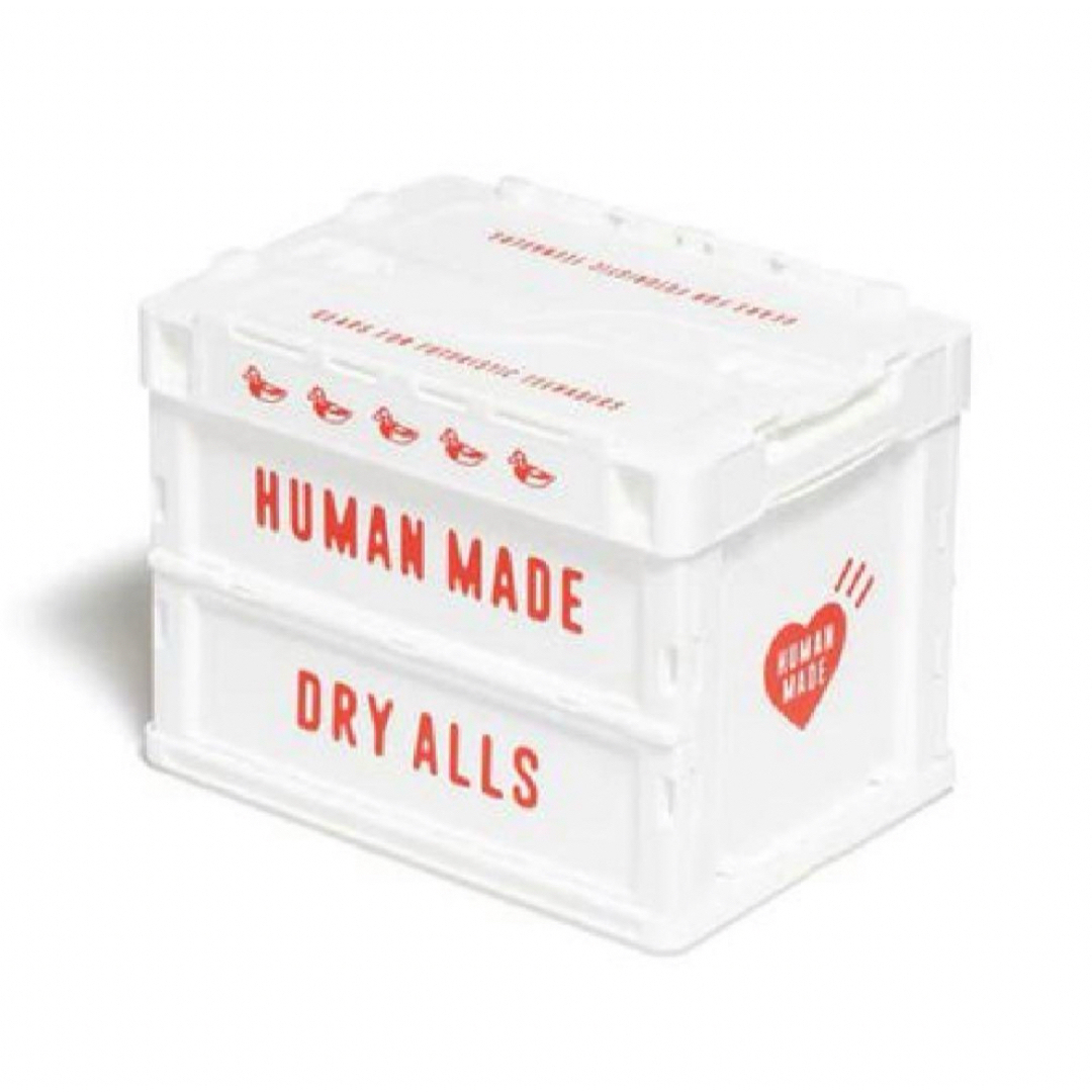 HUMAN MADE(ヒューマンメイド)の新品 HUMAN MADE Container 20L "White" コンテナ インテリア/住まい/日用品の収納家具(ケース/ボックス)の商品写真