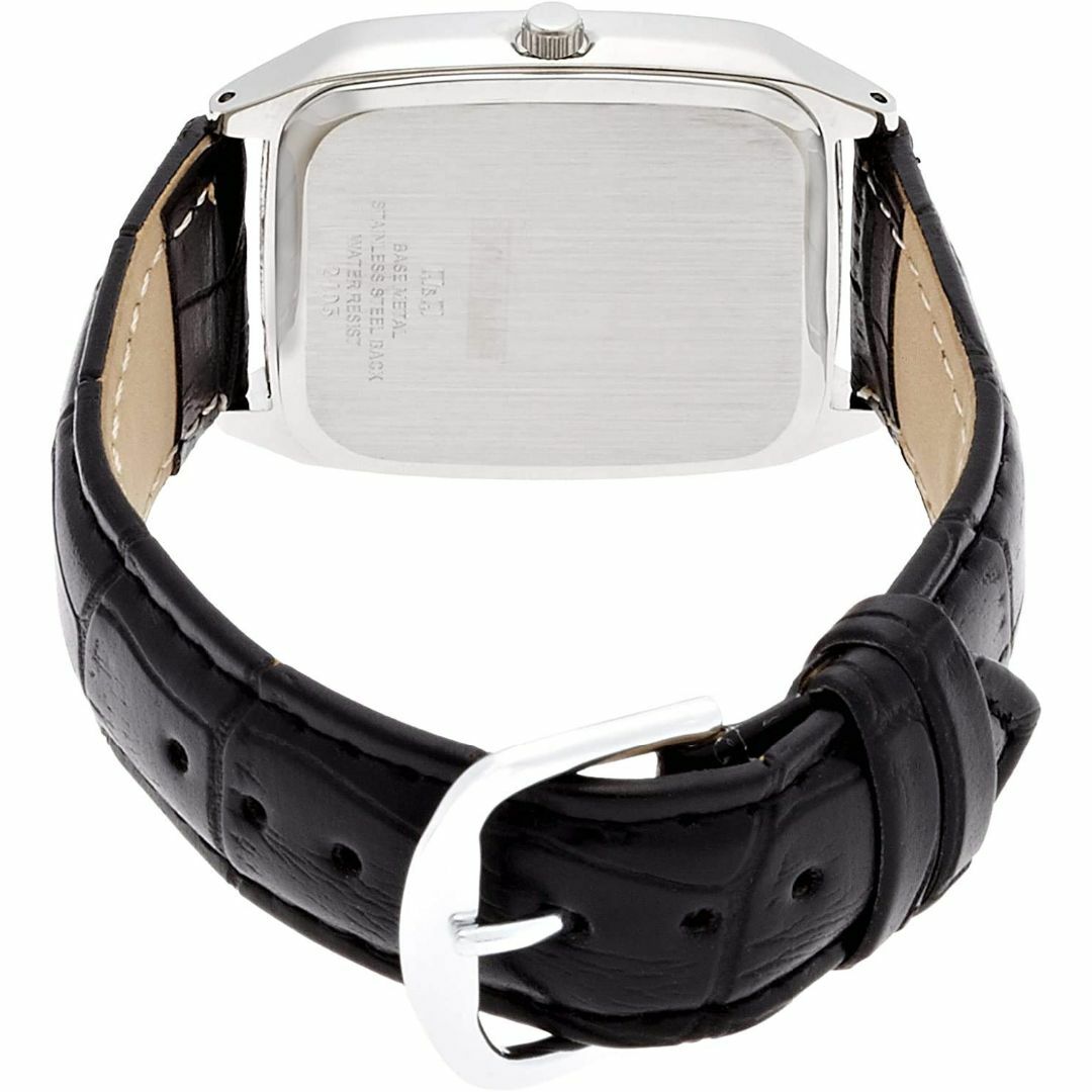 [キューアンドキュー] 腕時計 アナログ 防水 日付 曜日 革ベルト A182- メンズの時計(その他)の商品写真