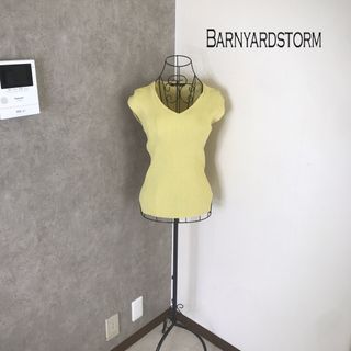 BARNYARDSTORM - バンヤードストーム♡1度着用　リブカットソー