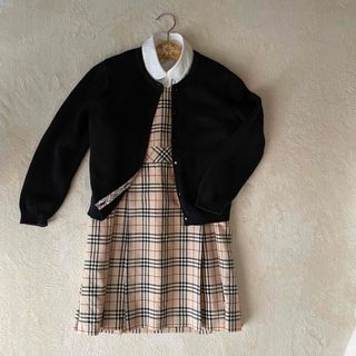 BURBERRY - 良品 定価5万 BURBERRY バーバリー キッズ ワンピース 4Y BURBERRY - 良品 定価5万 BURBERRY バーバリー キッズ ワンピース 4Y