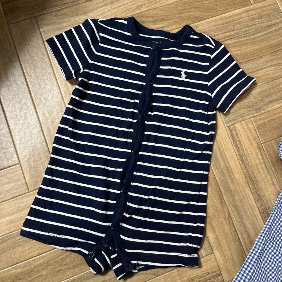 Ralph Lauren(ラルフローレン)のラルフローレン　ロンパース60.70 キッズ/ベビー/マタニティのベビー服(~85cm)(ロンパース)の商品写真