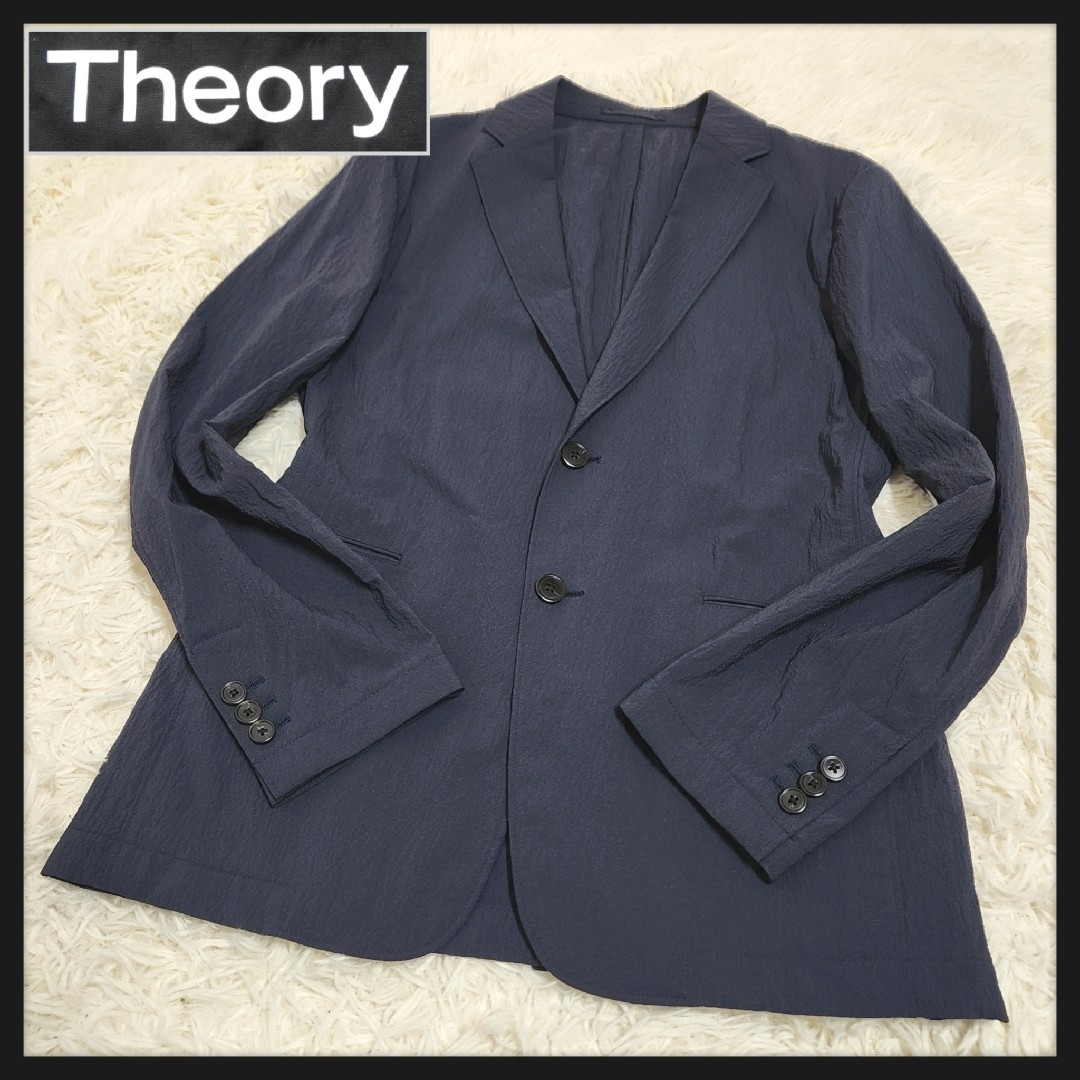 theory(セオリー)の【美品】春コーデ Theory 現行タグ 薄手 テーラードジャケット メンズのジャケット/アウター(テーラードジャケット)の商品写真