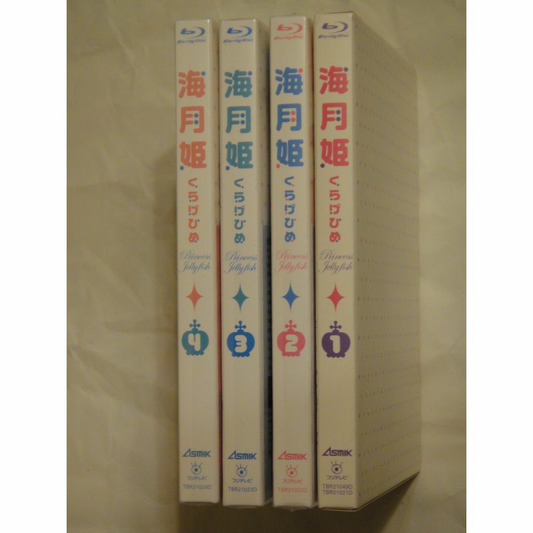 海月姫　全4巻Blu-rayセット　未開封多数 エンタメ/ホビーのDVD/ブルーレイ(アニメ)の商品写真