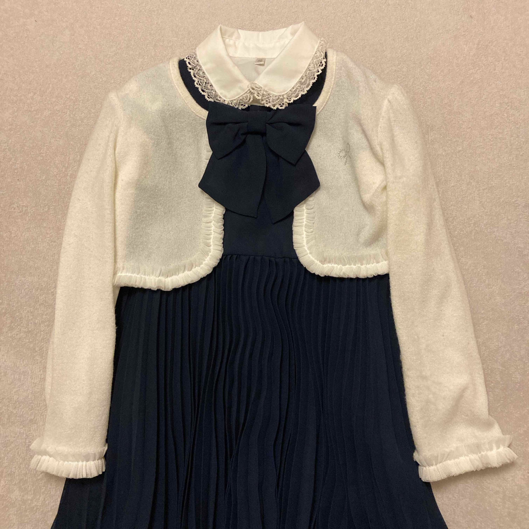 anyFAM(エニィファム)のanyFAM  ワンピースセット　入学式/卒園式 キッズ/ベビー/マタニティのキッズ服女の子用(90cm~)(ワンピース)の商品写真