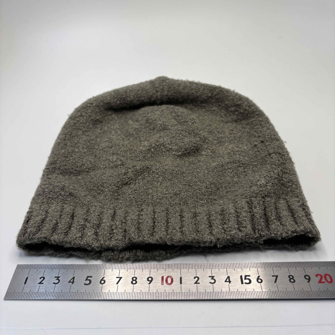 MUJI (無印良品)(ムジルシリョウヒン)の無印良品　 ニット帽　ビーニー　キャップ　帽子 ユニセックス レディースの帽子(ニット帽/ビーニー)の商品写真