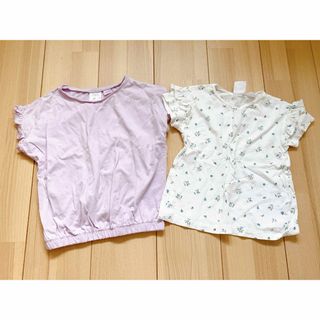 ザラキッズ(ZARA KIDS)の90センチ　ZARA ザラベビー　Tシャツ　2枚セット(Tシャツ/カットソー)