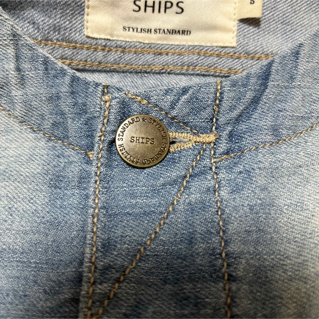 SHIPS(シップス)のシップス SHIPS デニムジャケット レディースのジャケット/アウター(Gジャン/デニムジャケット)の商品写真